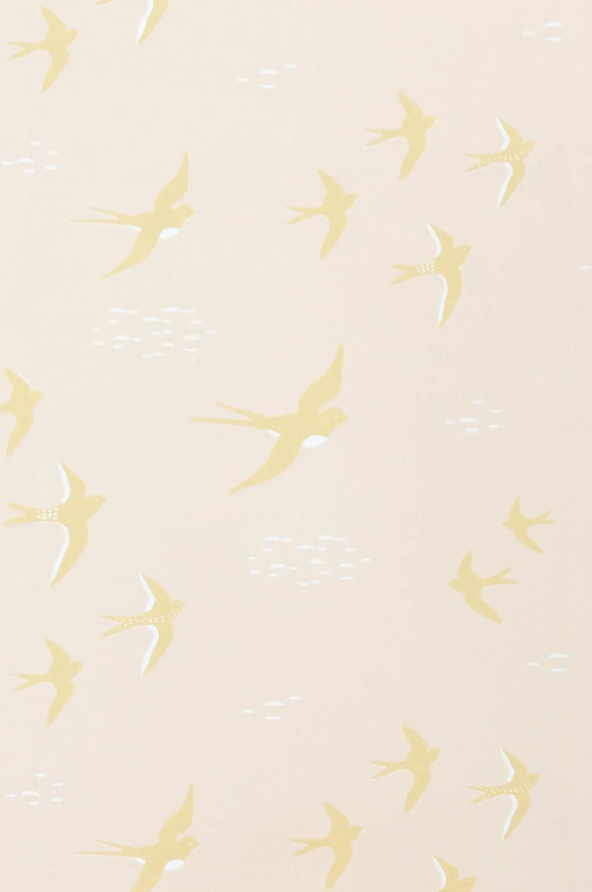 Majvillan Follow the wind sunny pink behang sfeerbeeld kinderkamer detail