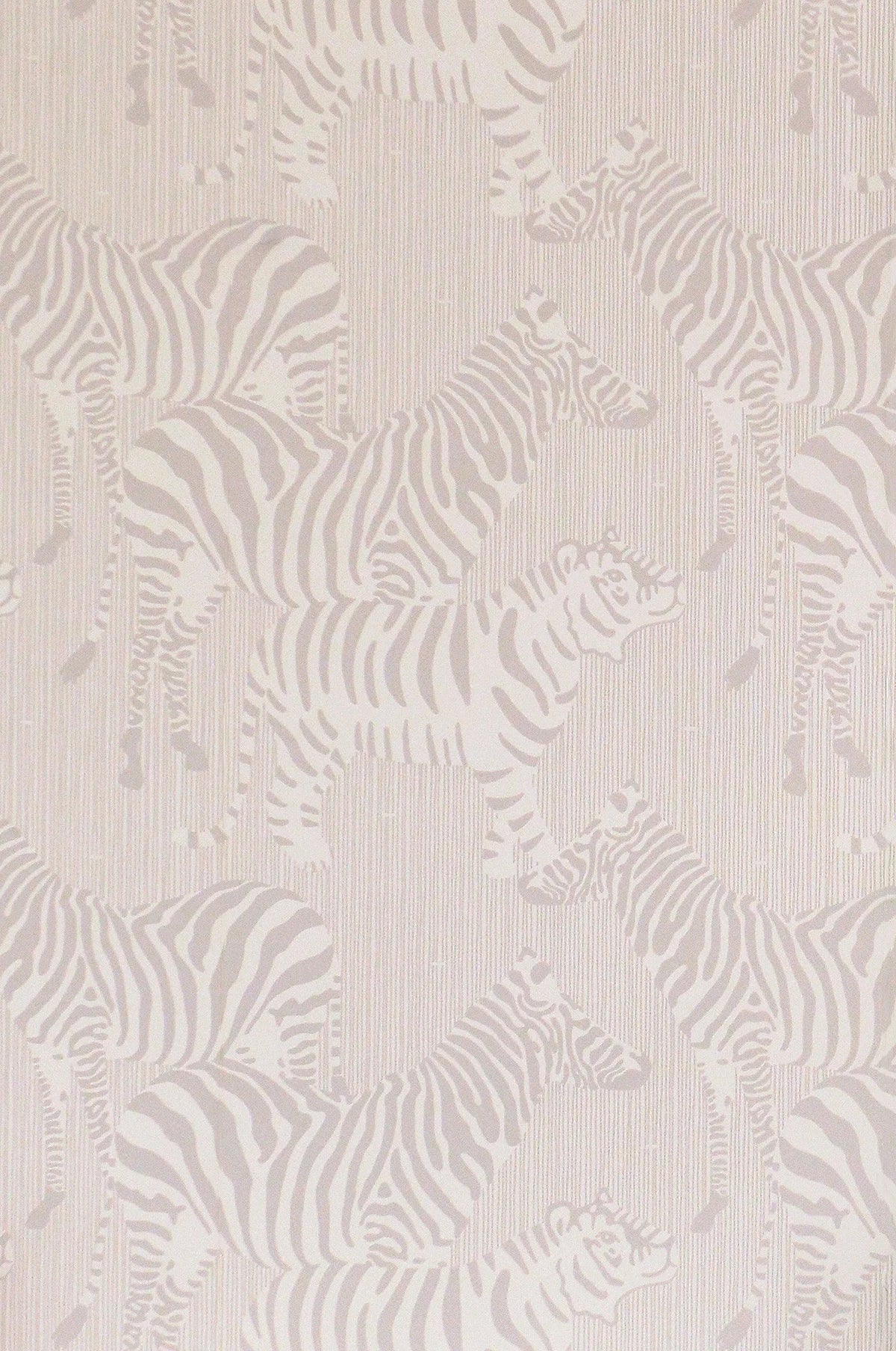Majvillan Safari stripes warm grey behang sfeerbeeld kinderkamer detail