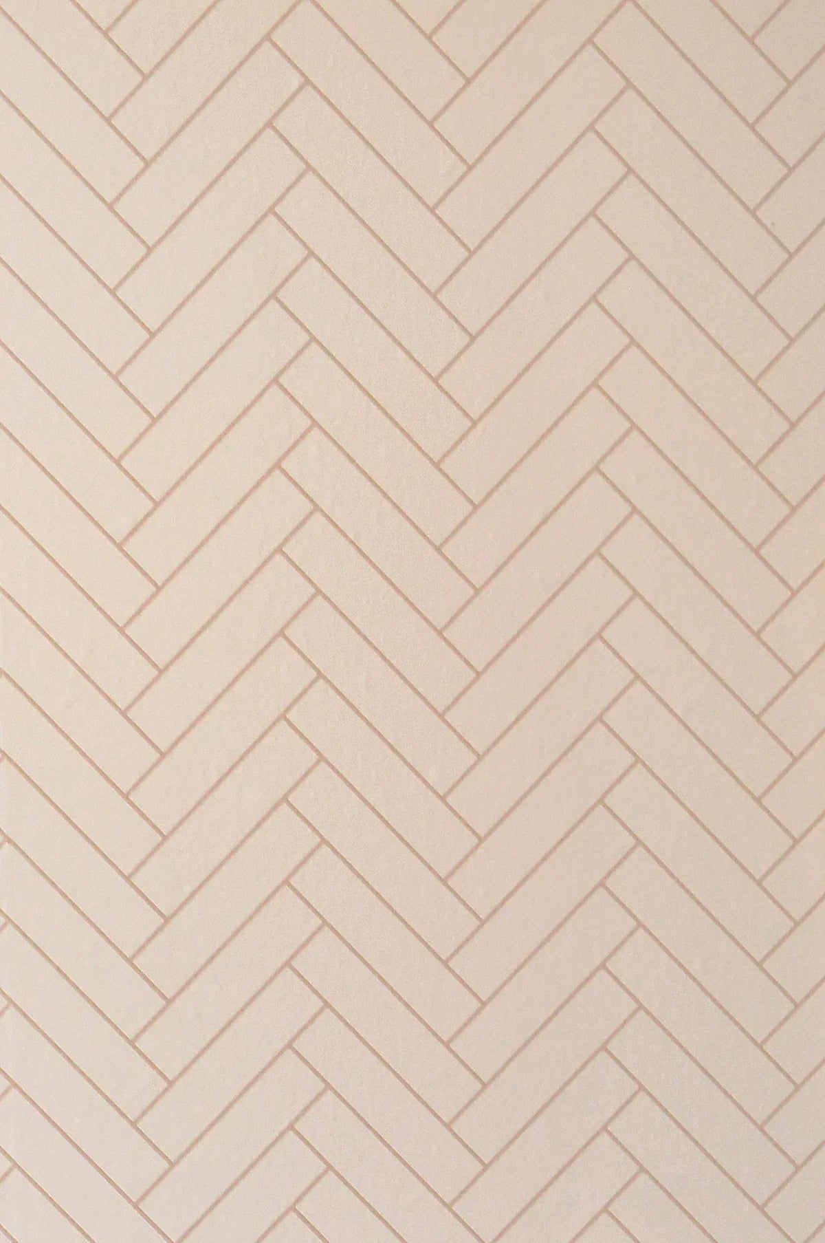 Majvillan Herringbone sandy beige behang sfeerbeeld kinderkamer detail