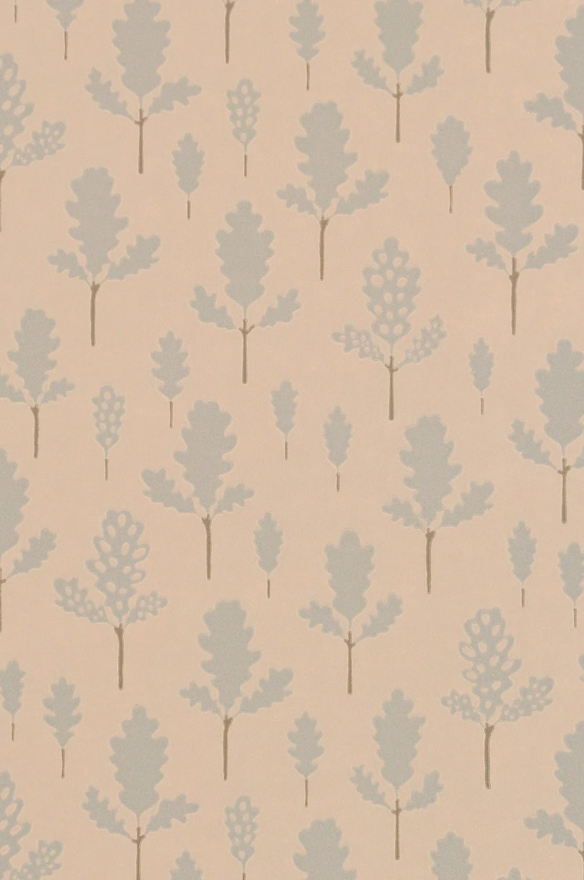 Majvillan Oak nature beige behang sfeerbeeld kinderkamer detail