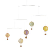 Luchtballon mobiel pastel - Flying the Skies — vooraanzicht