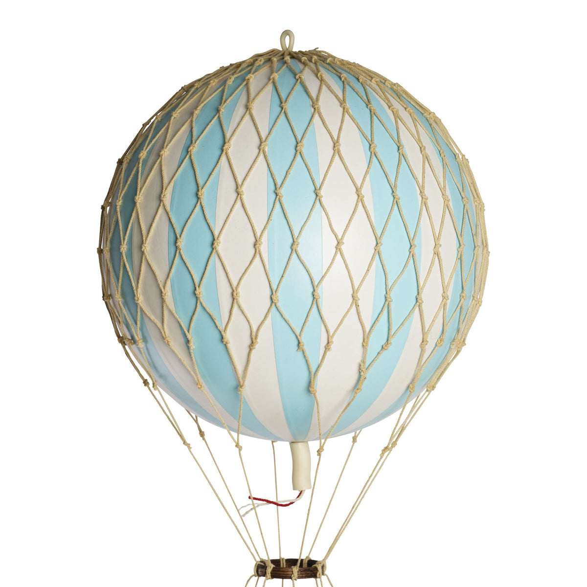 Luchtballon Travels Light lichtblauw - 30 cm — ballon van dichtbij