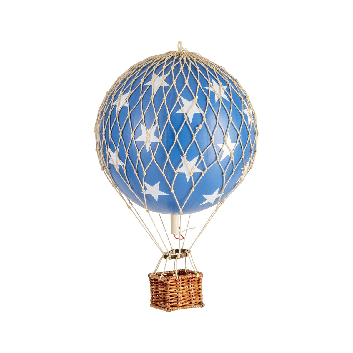 Luchtballon Travels Light met sterren - 30 cm — vooraanzicht