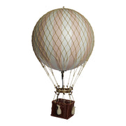 Luchtballon met lampje Royal Aero lichtroze - 56 cm — vooraanzicht
