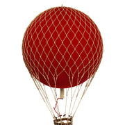 Luchtballon Royal Aero rood fluweel - 56 cm — ballon van dichtbij