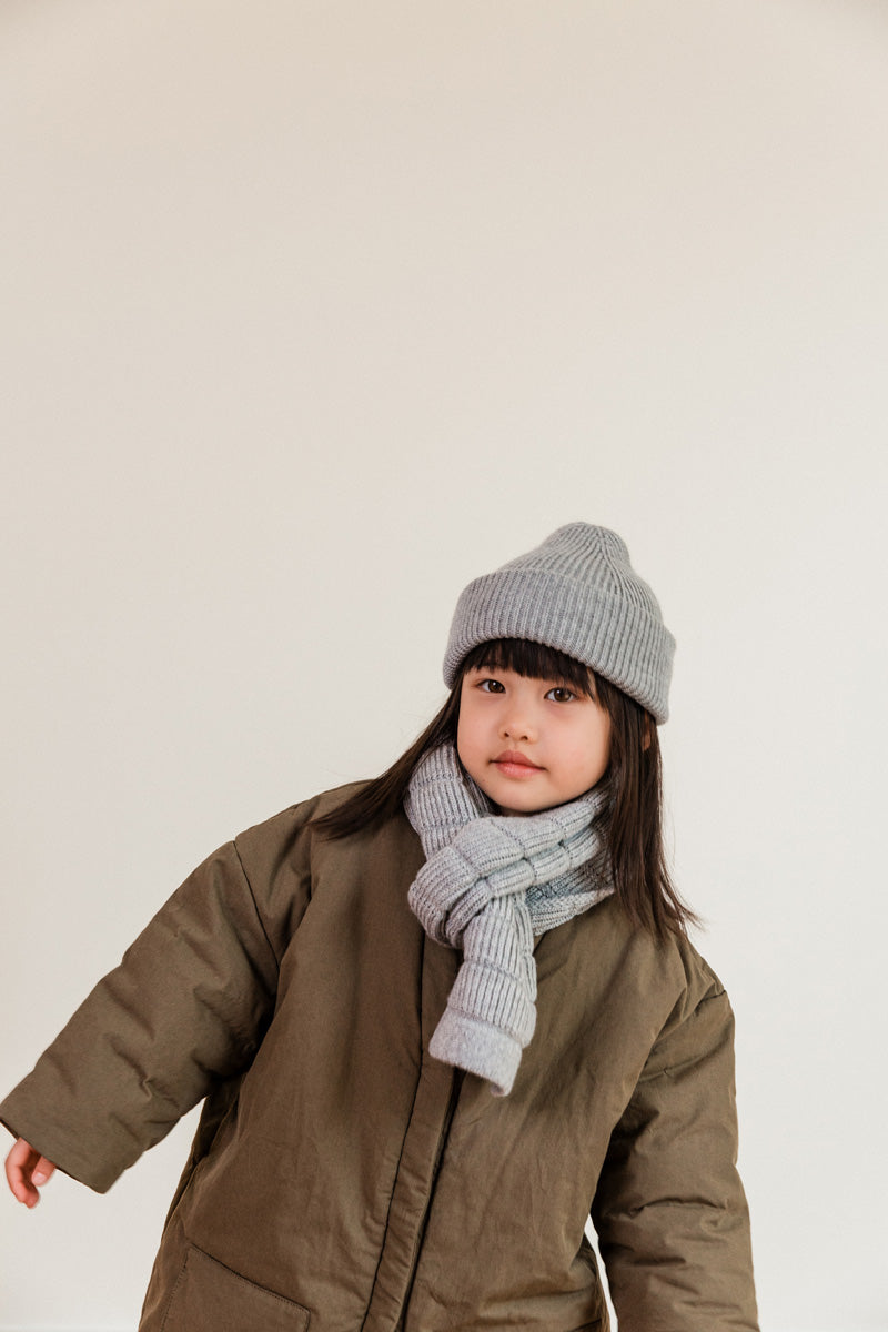 Beanie Fonzie Grey melange