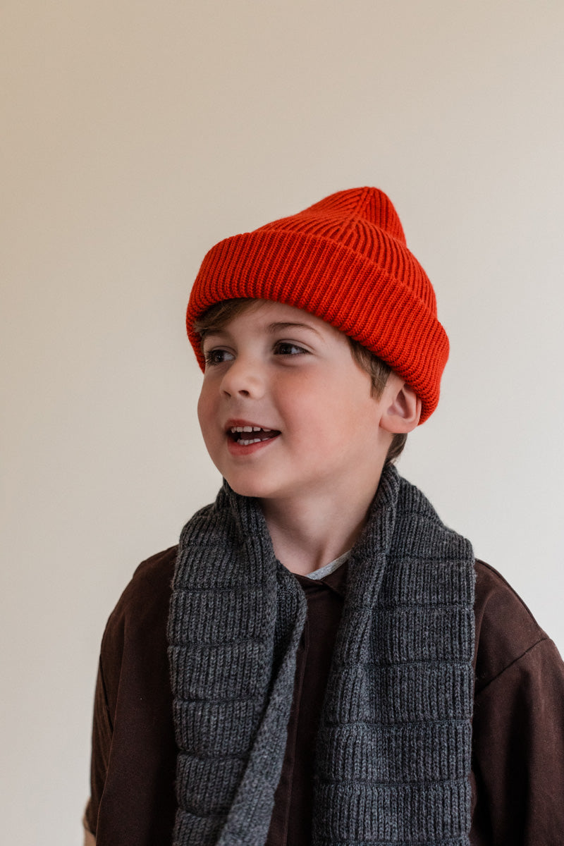 Beanie Fonzie Rood