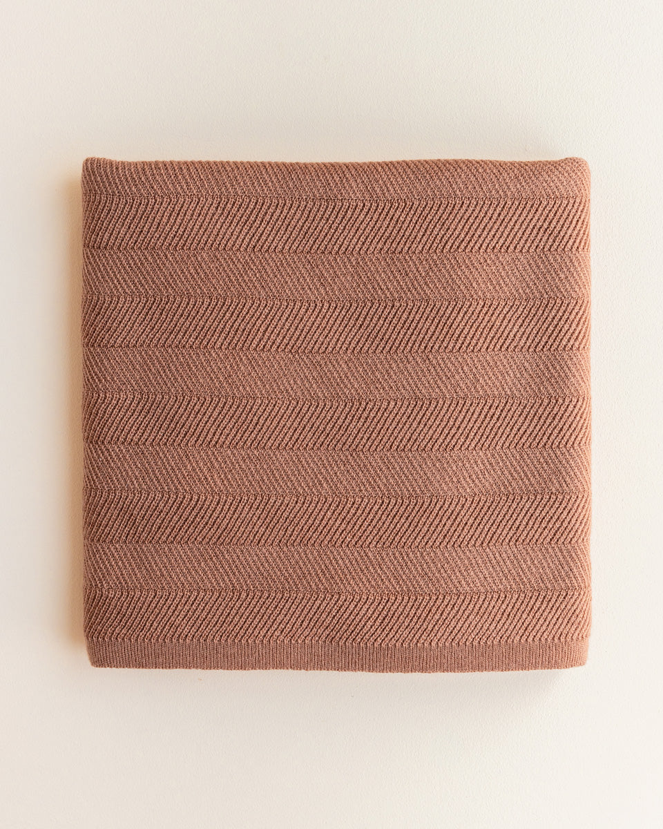 Deken Freddie Terracotta