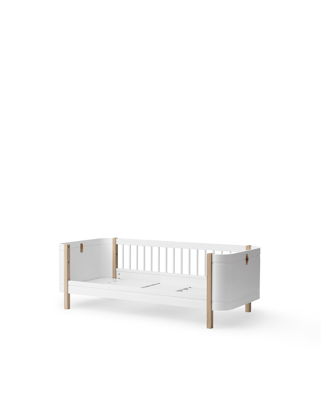 Wood Mini+ Junior Bed White/oak