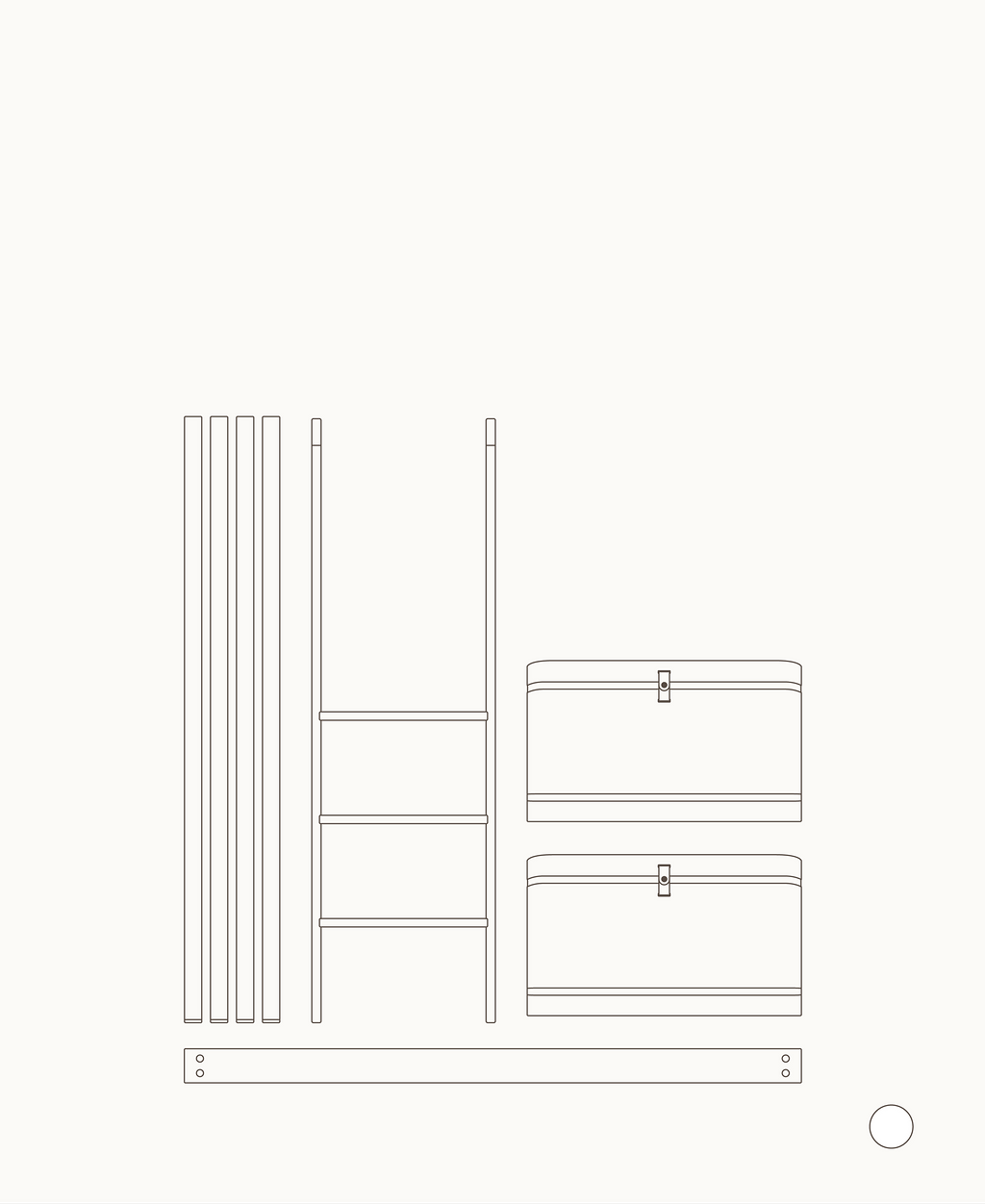 Mini+ junior bed to low loft bed, white