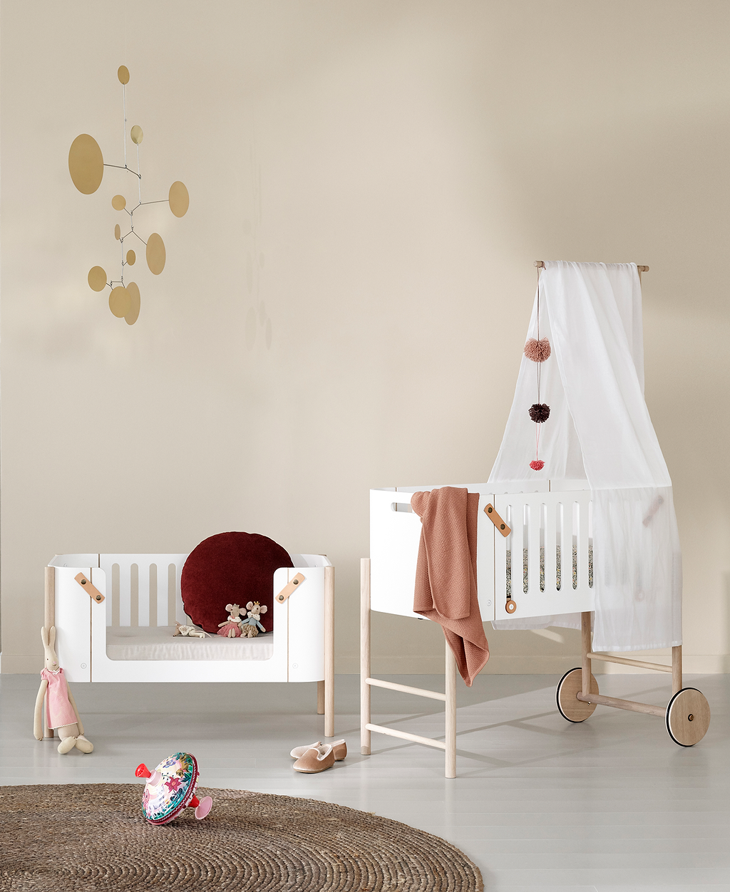 Bed Canopy For Co-sleeper White