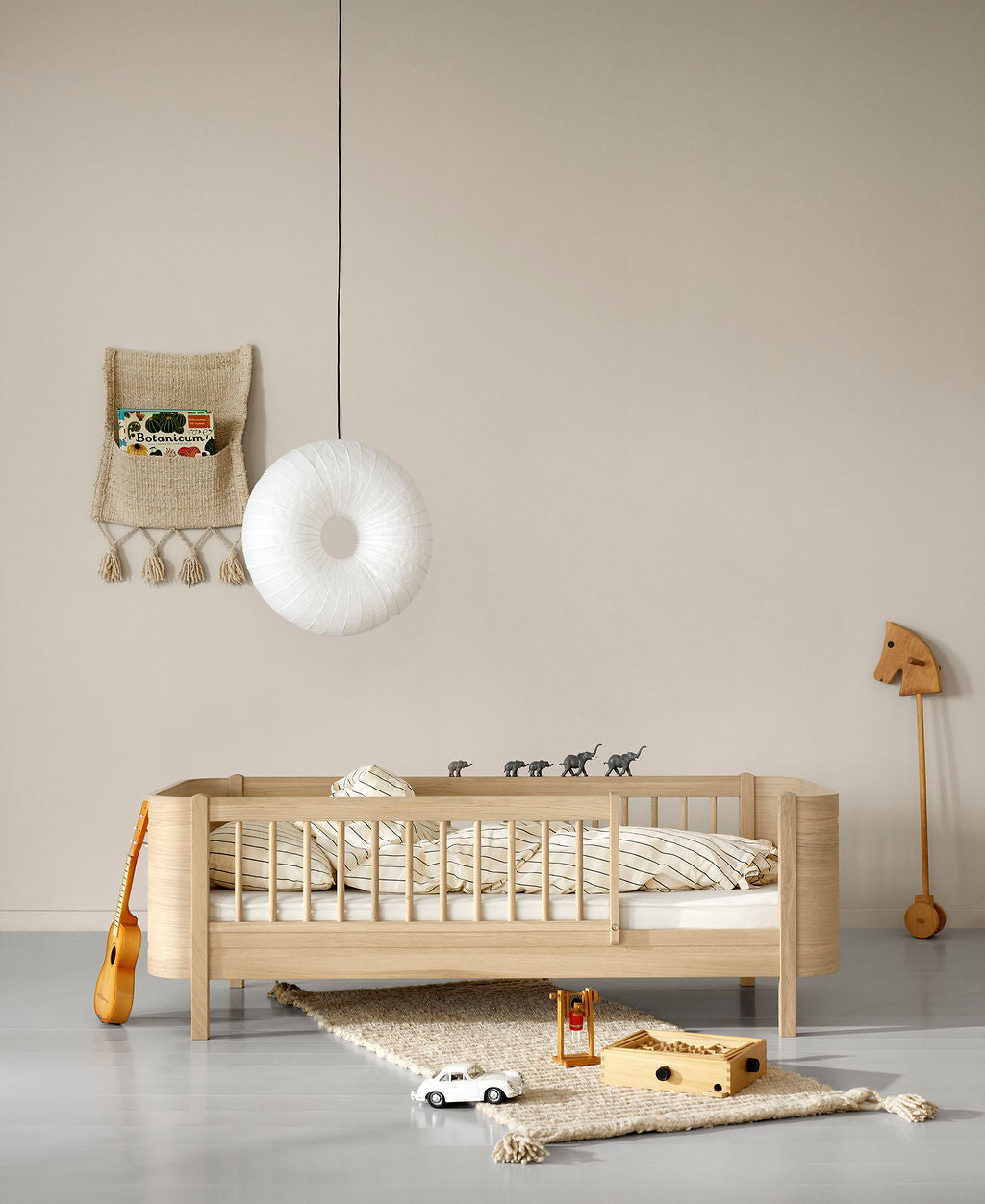 Wood Mini+ Junior Bed Oak