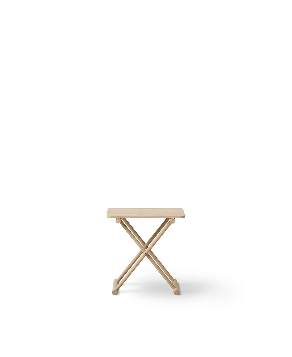 Camp Bed Table High Oak