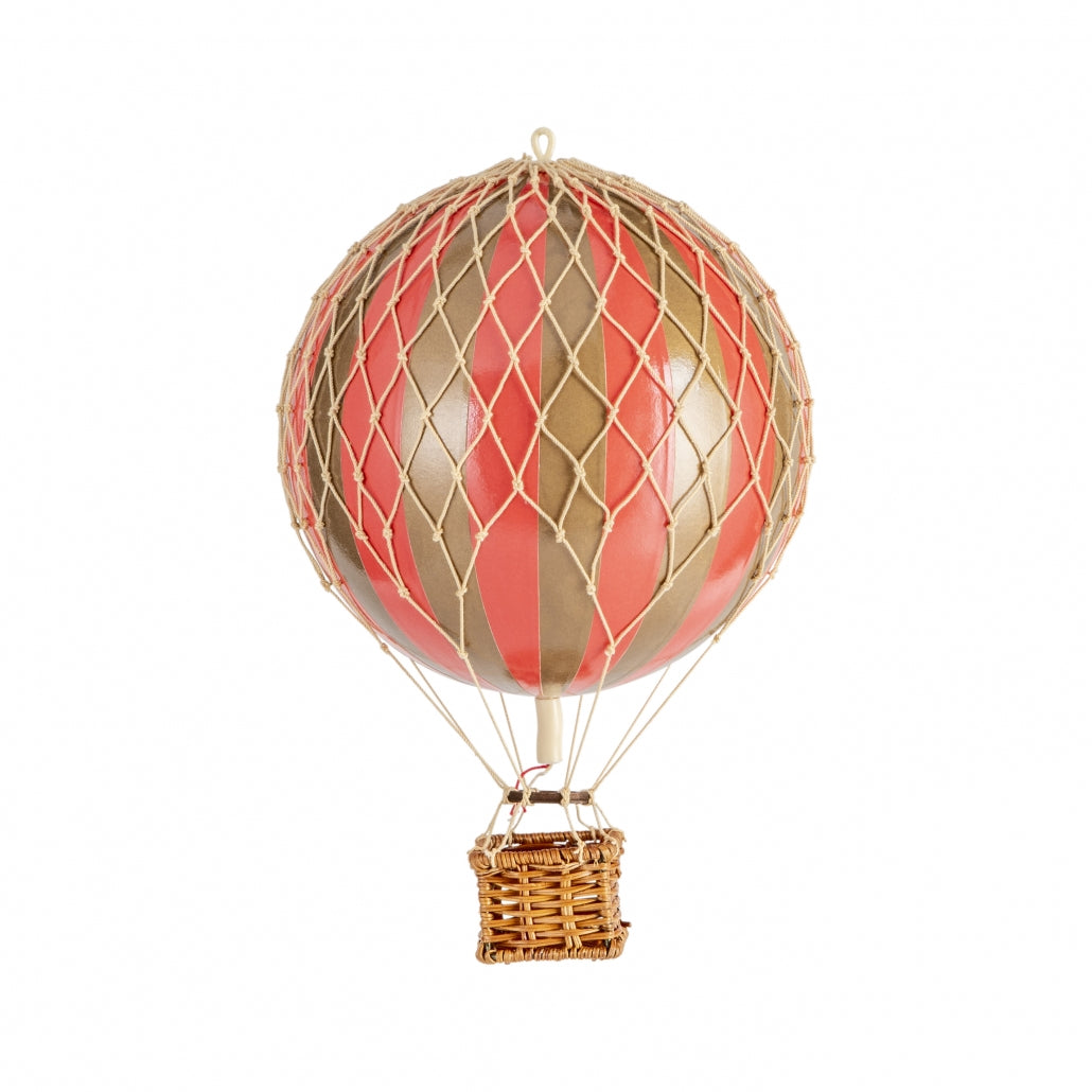 Travels Light Red/gold Luchtballon