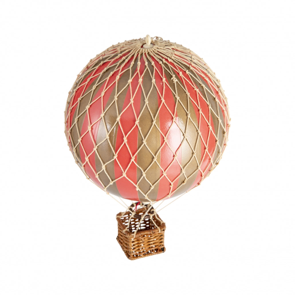 Travels Light Red/gold Luchtballon