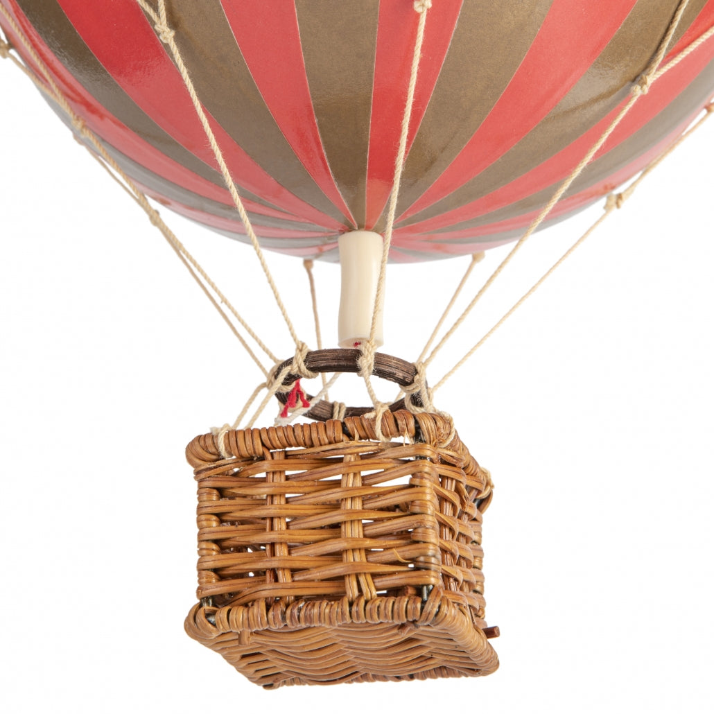 Travels Light Red/gold Luchtballon
