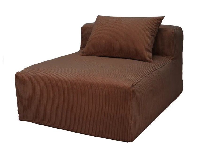 Hoes Voor De Slow Solo Bank Velours Ribcord Hazel
