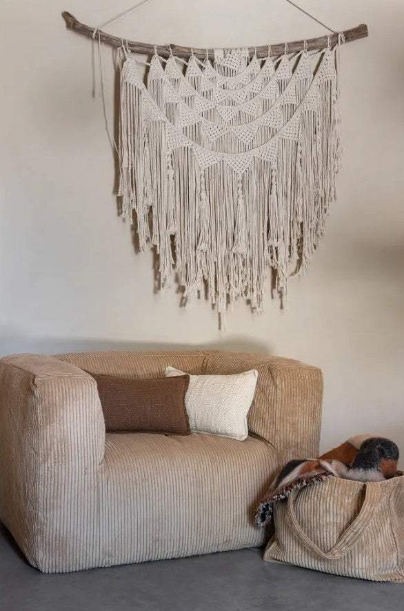 Slow Cub Fauteuil Velours Ribcord Sand