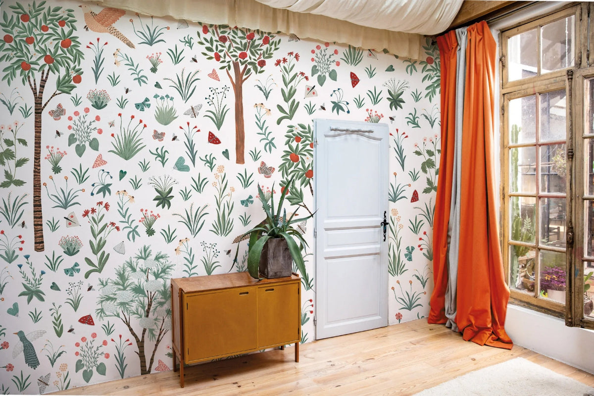 Behang Millefleurs Spring