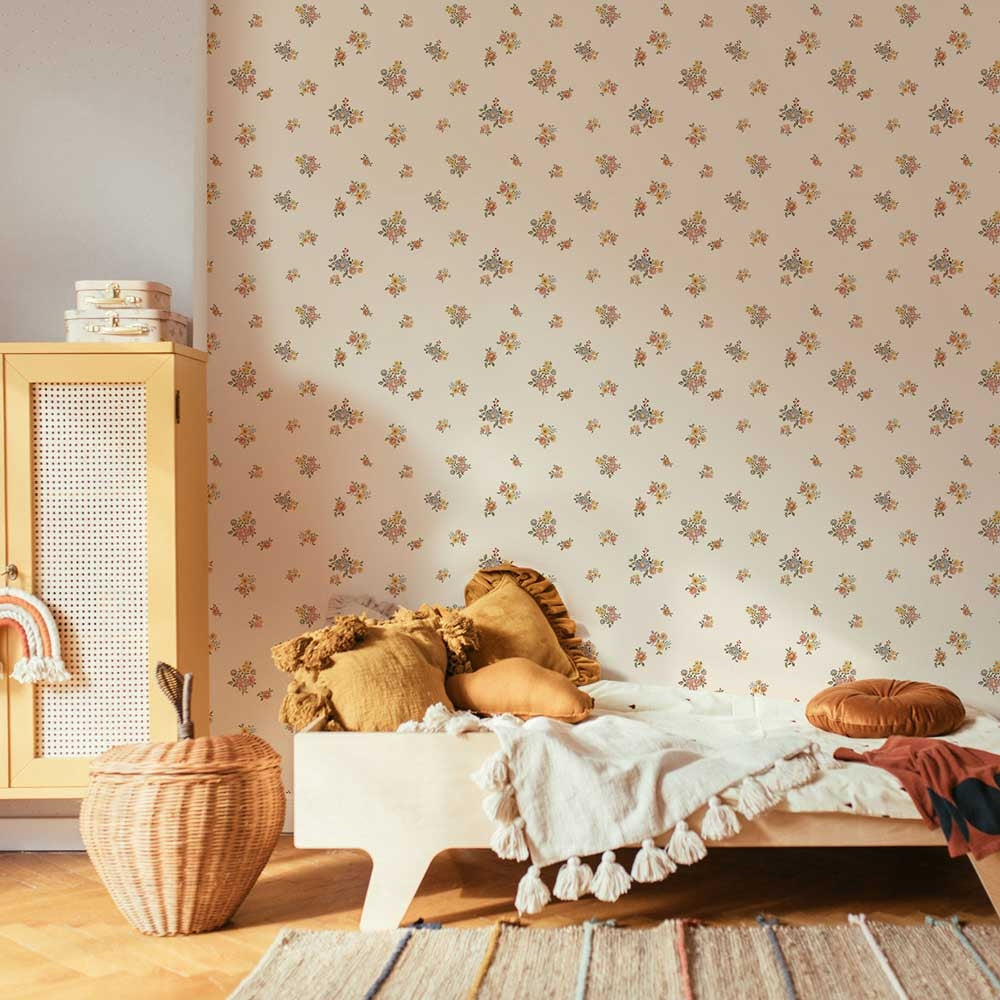 Flowers Minimini Light Behang