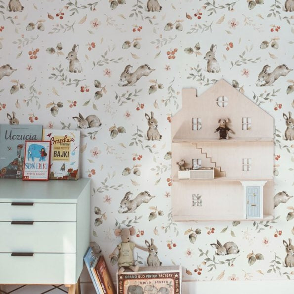 Happy Rabbits Behang