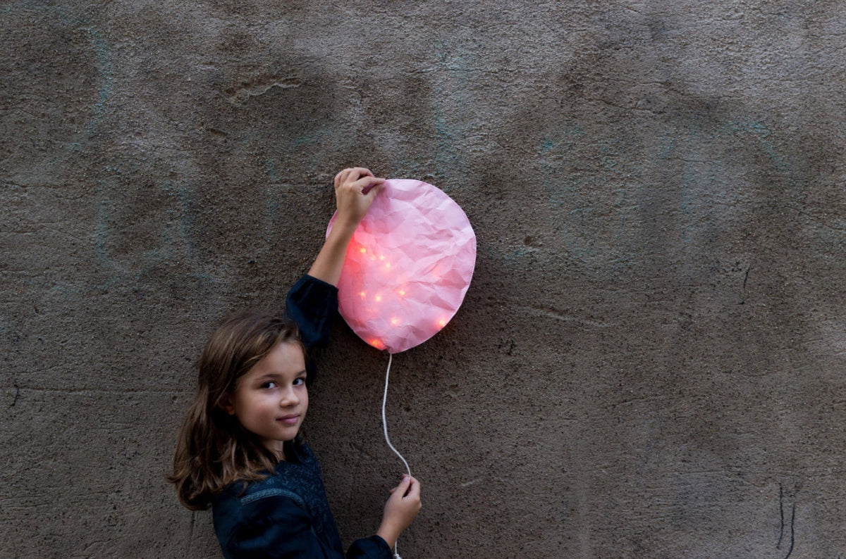 Paper Pink Balloon