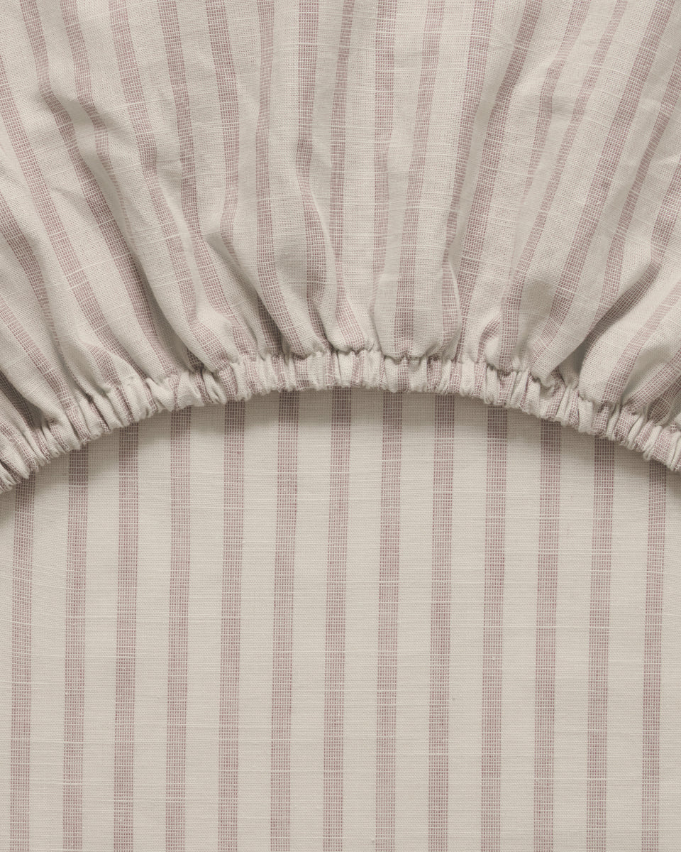 Aankleedkussenhoes Stripe Mauve