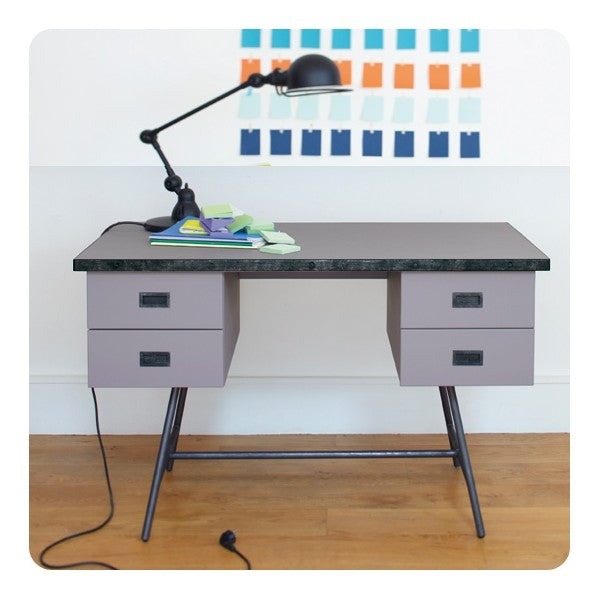 Bureau L50 Bleu Canard