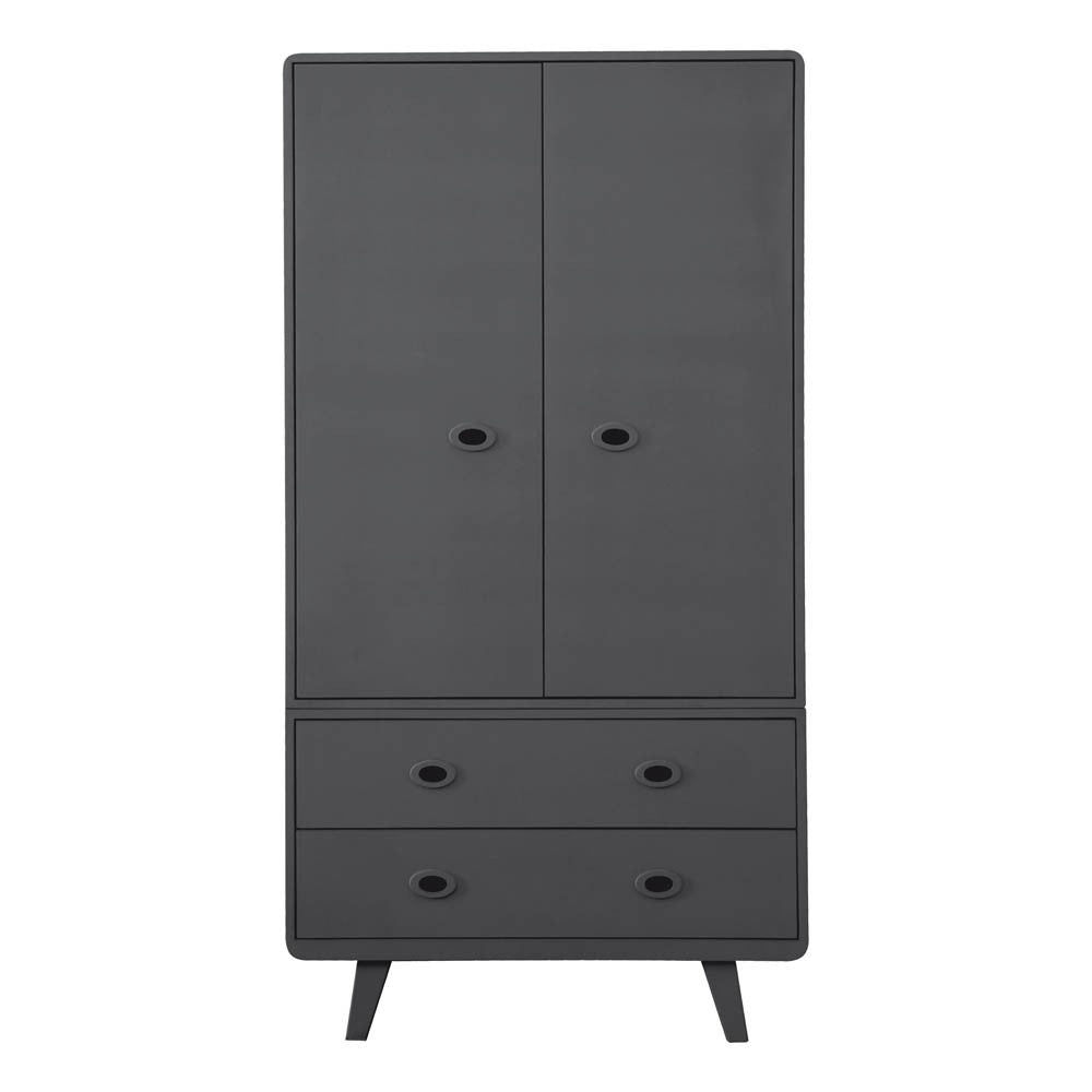 Kledingkast Armoire Toi & Moi Gris Souris