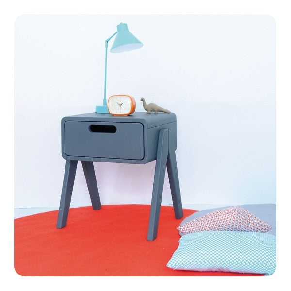Nachtkastje Chevet Petit Robot Charbon