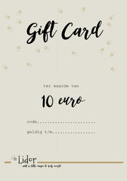 Gift Card 10 Euro