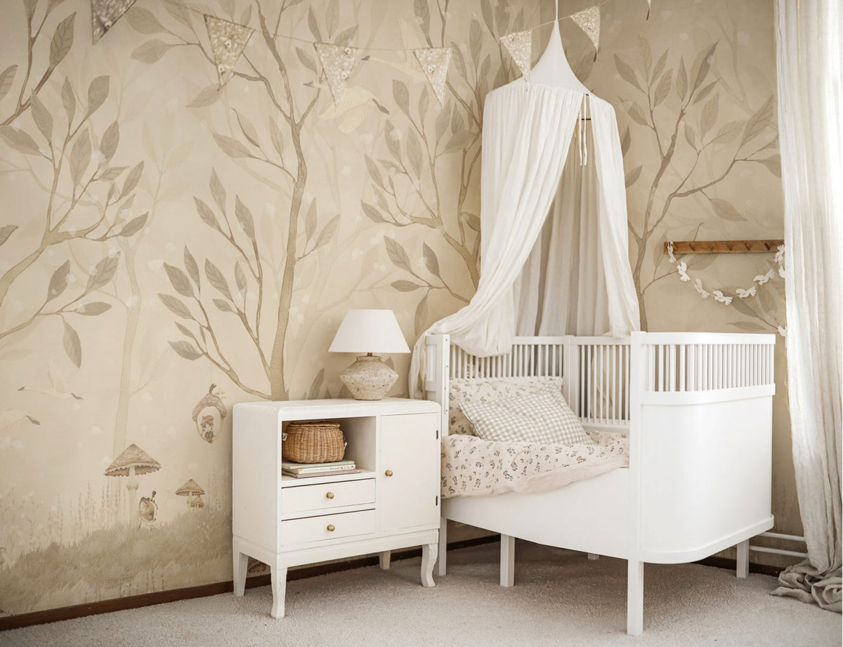 Wallpaper Acorn Forest Day