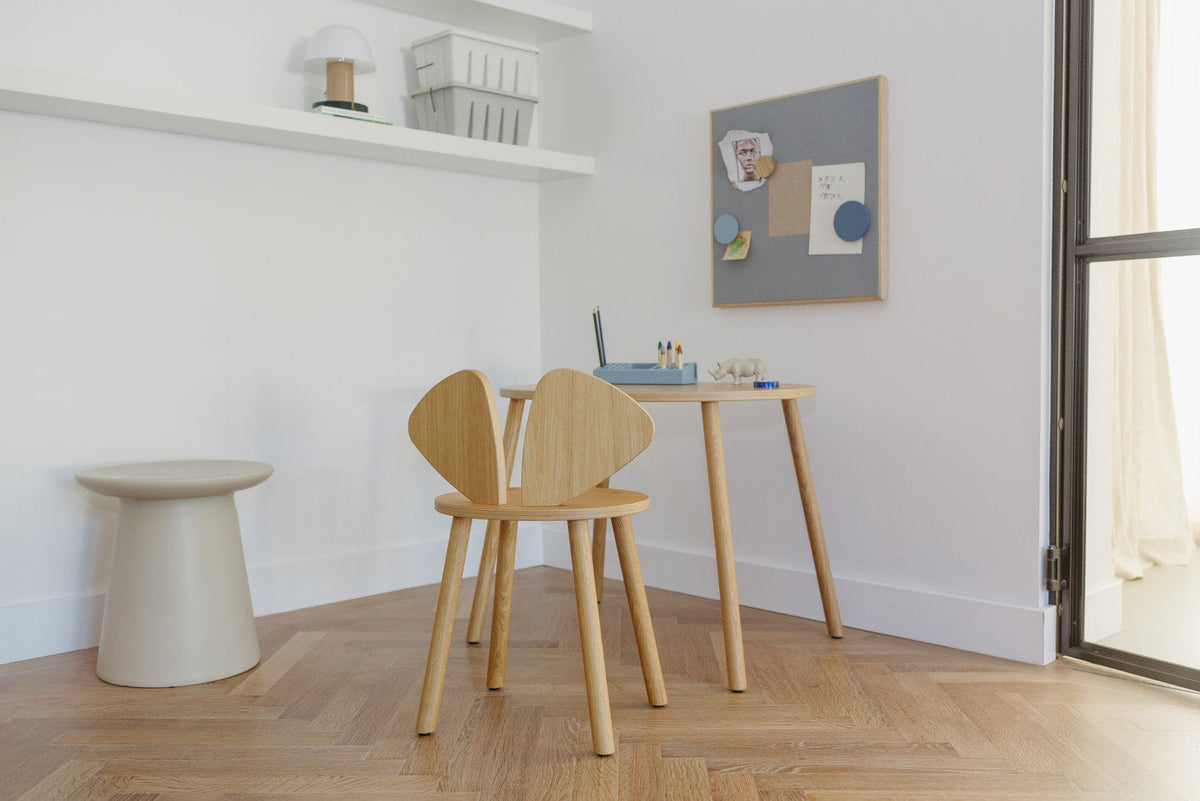 Mouse School Set Oak 6-10y