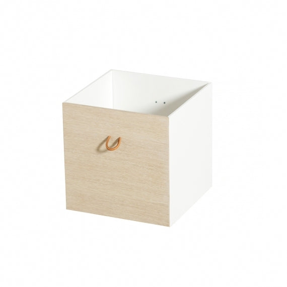 Wood Storage - Boxes 3pcs White/oak