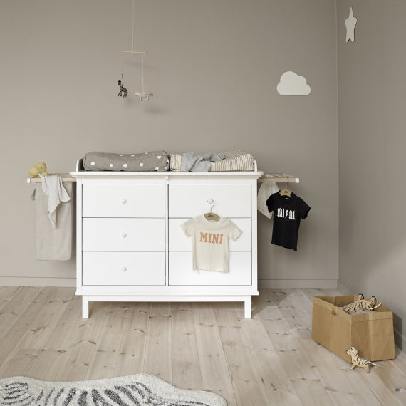 Seaside Nursery Dresser With 6 Drawers